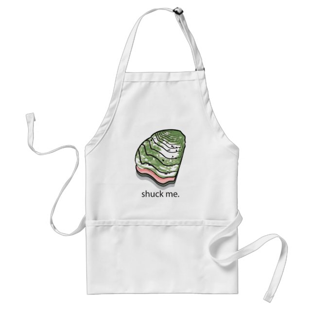 Shuck Me Adult Apron (Front)