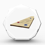 Shuffle Board Acrylic Award<br><div class="desc">Make game time fun with a game of shuffleboard.</div>