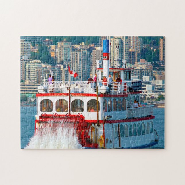Shuffle Boat Vancouver. Jigsaw Puzzle (Horizontal)