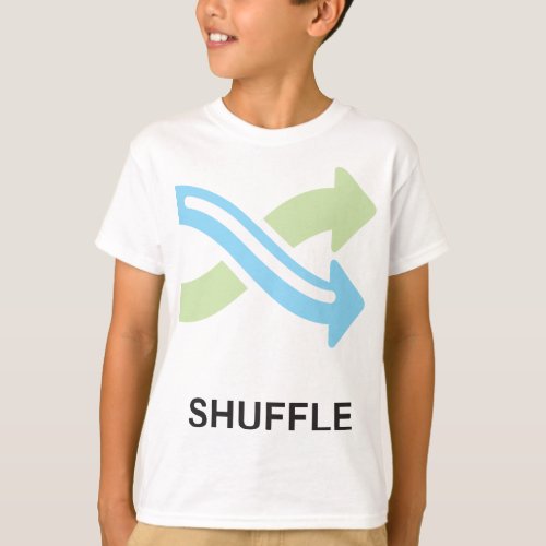 Shuffle Icon T_Shirt