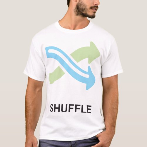 Shuffle Icon T_Shirt
