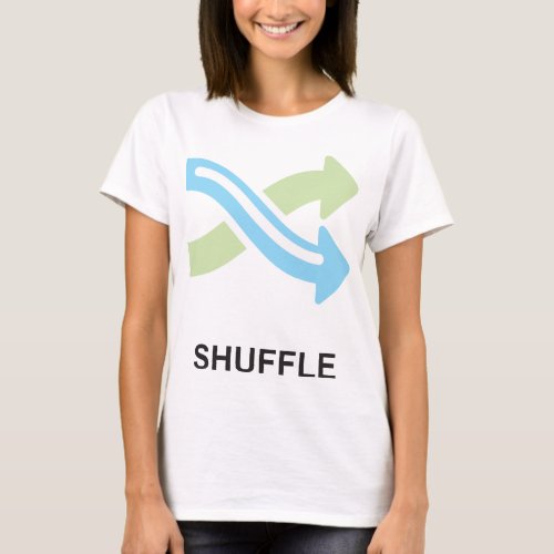 Shuffle Icon T_Shirt