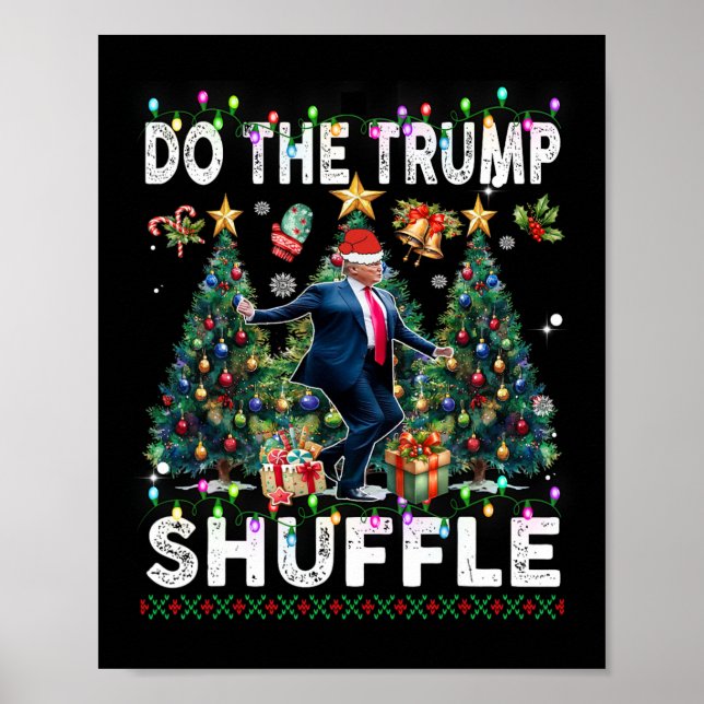 Shuffle Political Humor Dance Fun  Poster (Front)