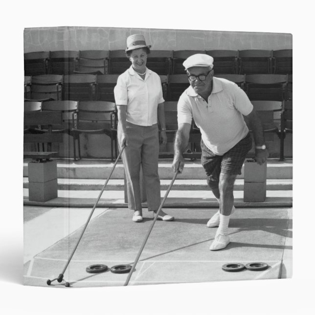 Shuffleboard 3 Ring Binder (Front/Spine)