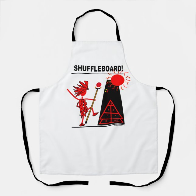 Shuffleboard! Apron (Front)