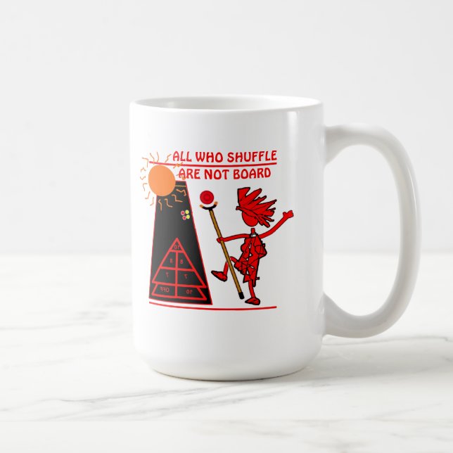 Shuffleboard Coffee Mug (Right)