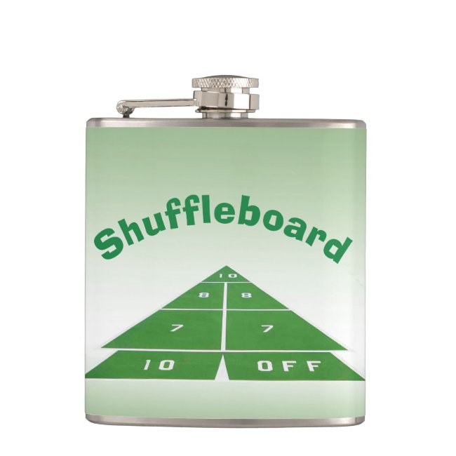 Shuffleboard Flask