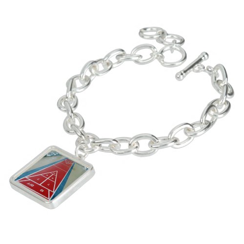 Shuffleboard on Board Bracelet