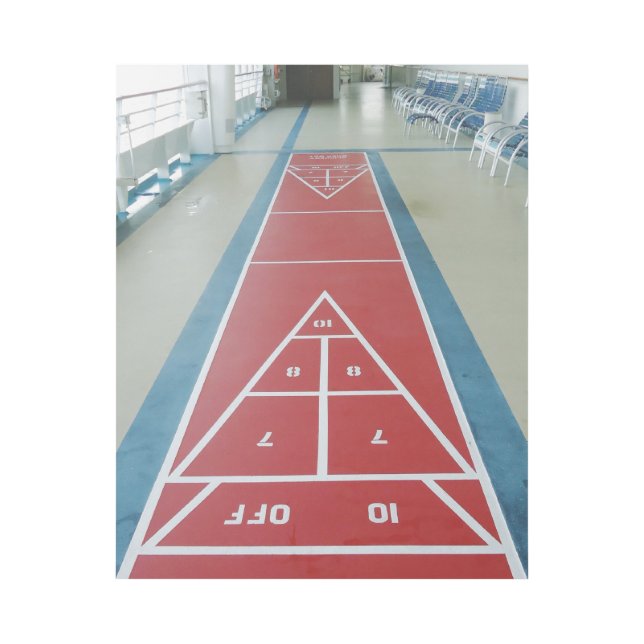 Shuffleboard on Deck Gallery Wrap (Front)