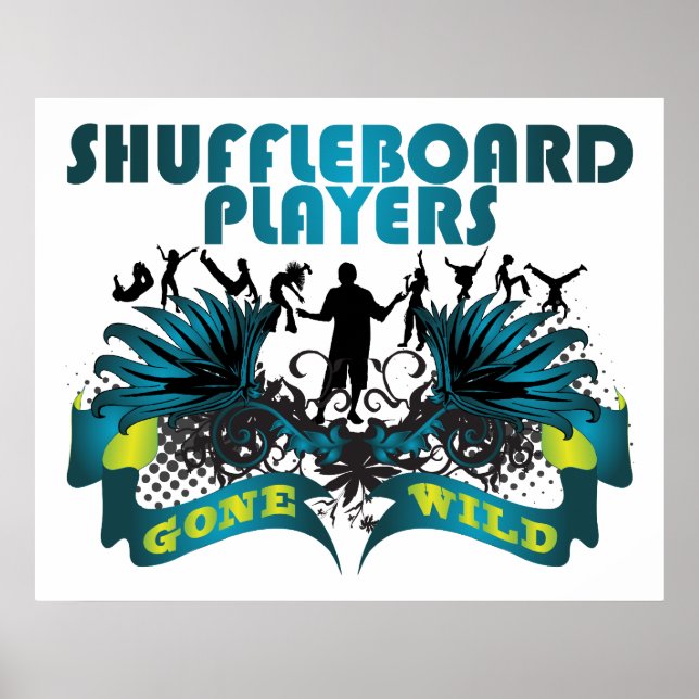 Shuffleboard Players Gone Wild Poster (Front)