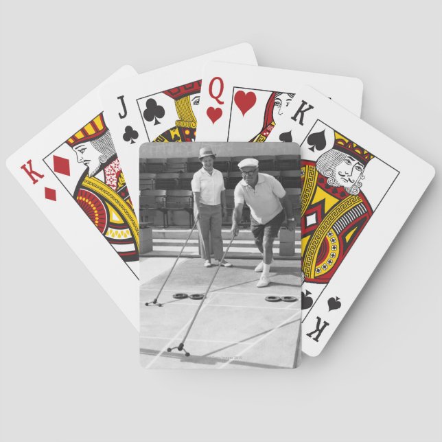 Shuffleboard Poker Cards (Back)