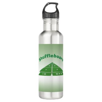 Shuffleboard Water Bottle