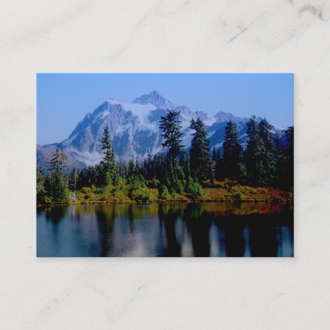 Shuksan Reflections Business Card (Front)