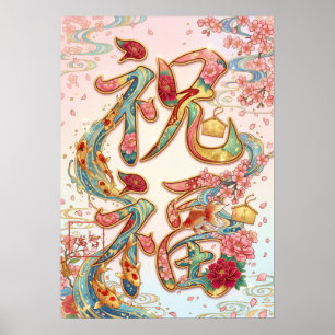 Shukufuku: Blessing & Prosperity Art260050250 Poster