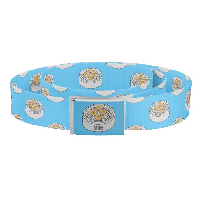 Shumai dim sum cartoon illustration belt (Coil)