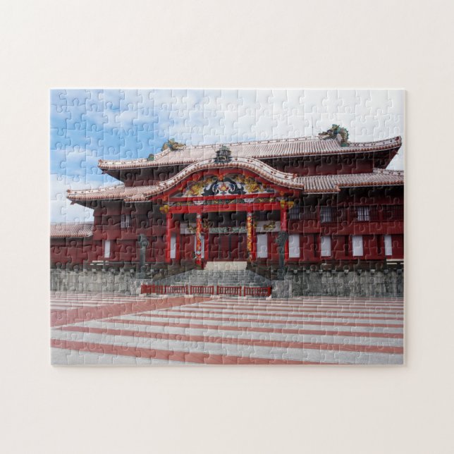Shuri Castle in Okinawa, Japan Jigsaw Puzzle (Horizontal)