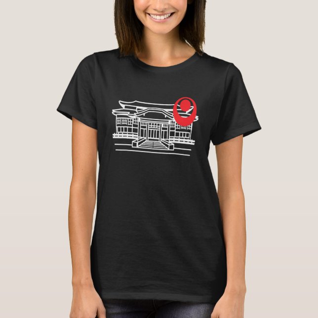 Shuri Castle Okinawa Japan Shureido Ryukyu Kingdom T-Shirt (Front)