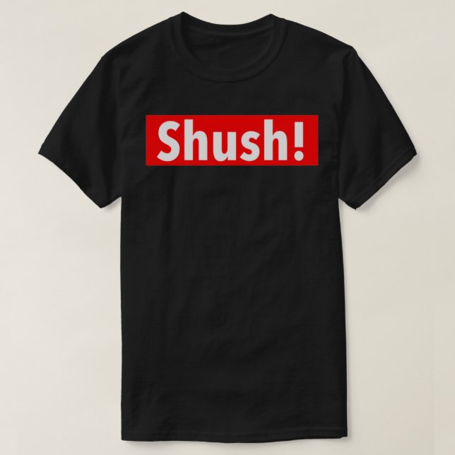 Shush The Librarian Range T-Shirt (Design Front)