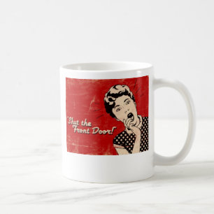 Shut The Front Door, Good Morning Lover Face Mug