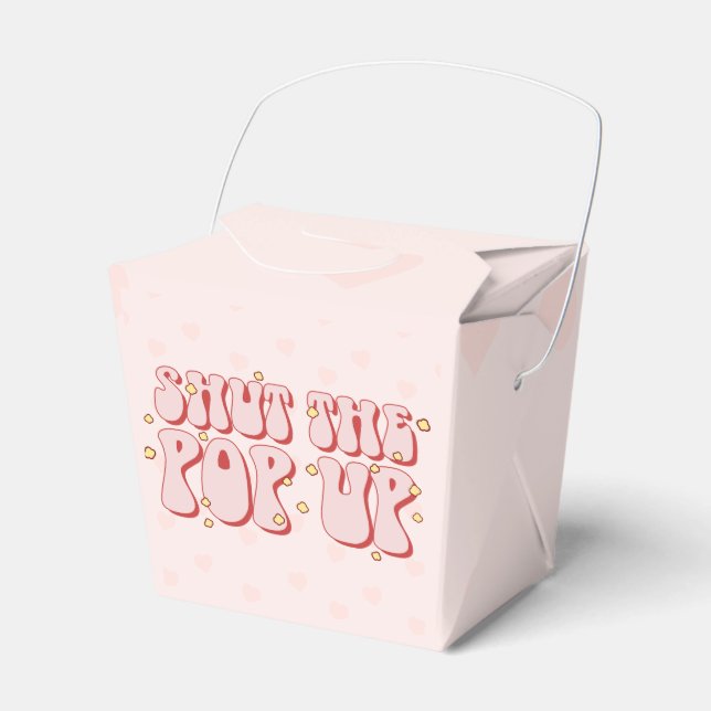 Shut The Pop Up Favor Box (Front Side)