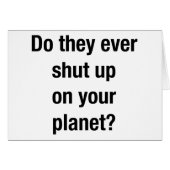 SHUT UP! (Front Horizontal)