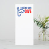 Shut up and dive (Standing Front)