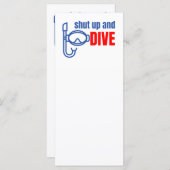 Shut up and dive (Front/Back)
