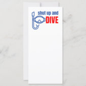 Shut up and dive (Front)