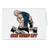 Shut Up and Lift Weightlifter (Front Horizontal)