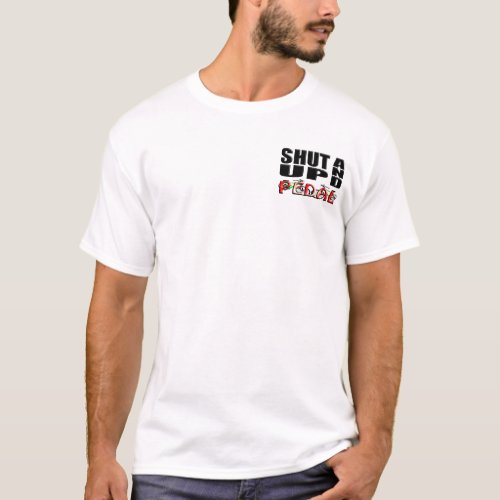 SHUT UP AND PEDAL Bicycle T_Shirt