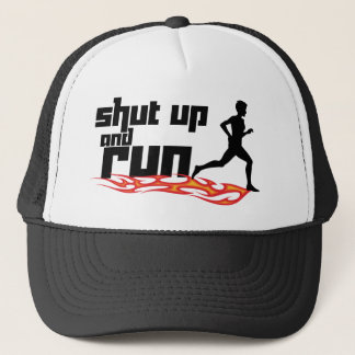 Shut Up and Run Trucker Hat