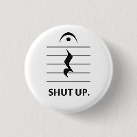 Shut Up by Music Notation