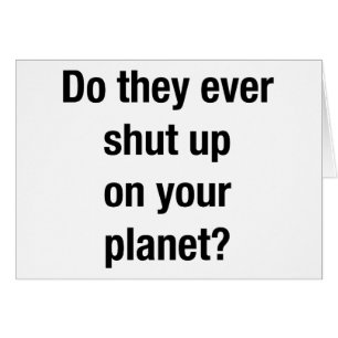 SHUT UP! CARDS