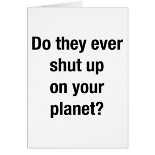 SHUT UP! CARDS