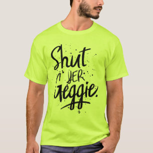 Shut Yer Geggie Glaswegian Glasgow T-Shirt
