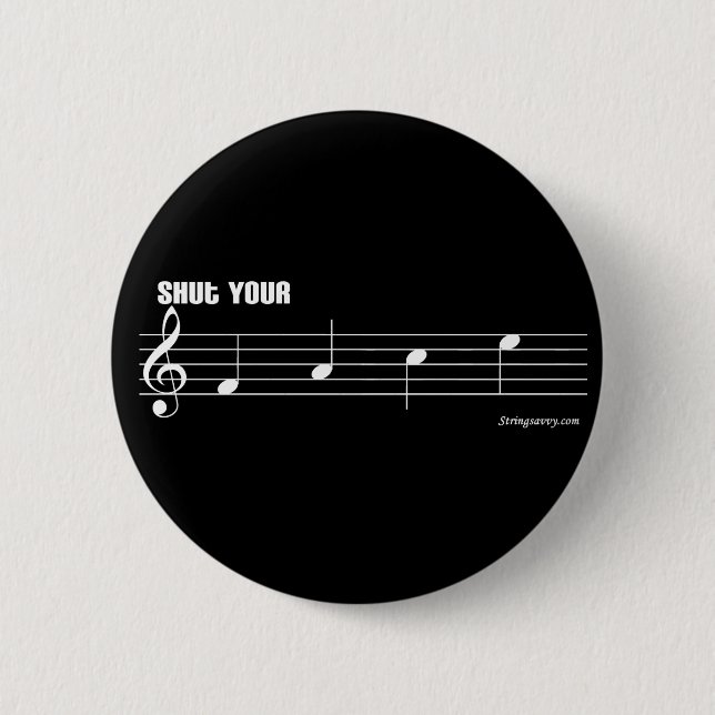 Shut your face button (Front)