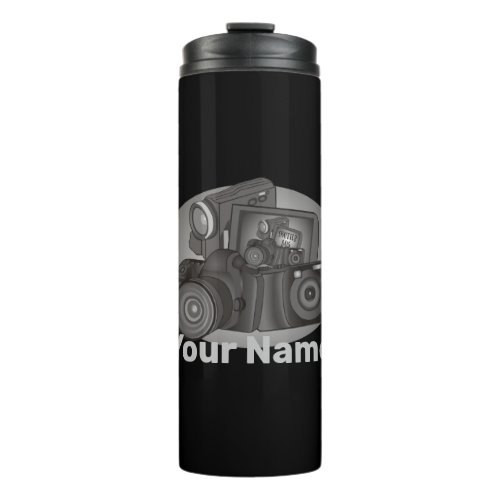 Shutterbug Cameras Personalized  Photographer Thermal Tumbler