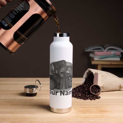 Shutterbug Cameras Personalized  Photographer Water Bottle