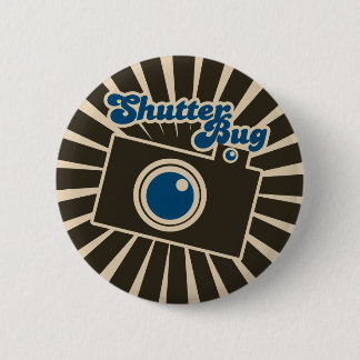 Shutterbug Pinback Button