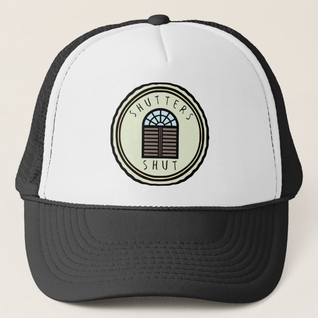 shutters hi res trucker hat (Front)
