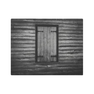 Shutters Metal Print
