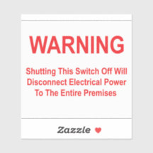 Shutting This Switch Off Will Disconnect Power