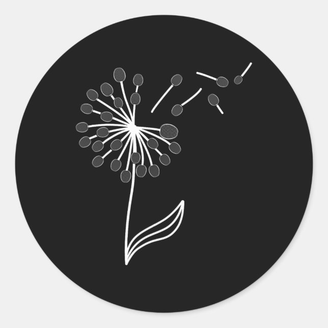 Shuttle Badminton  Classic Round Sticker (Front)
