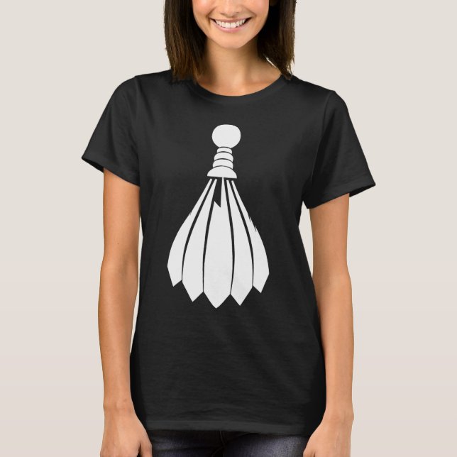 Shuttle Badminton Instructor  T-Shirt (Front)