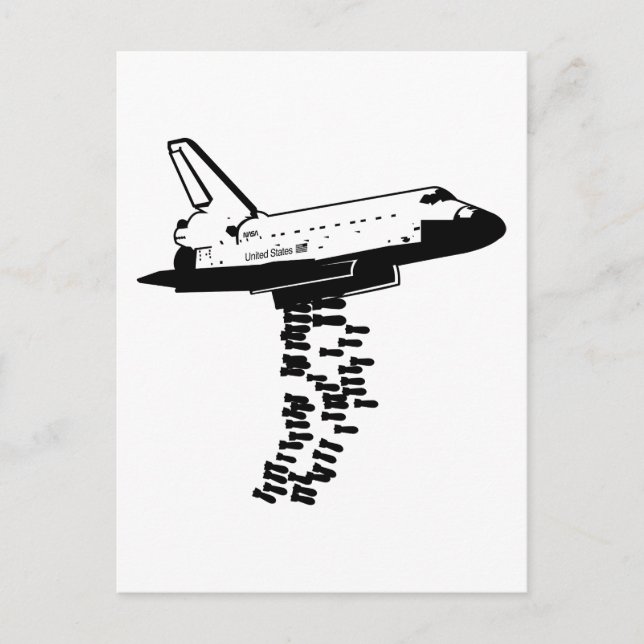 Shuttle Bomber Postcard (Front)