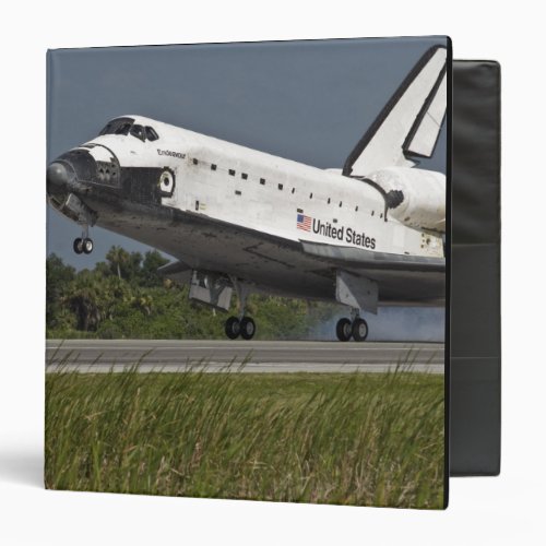 Shuttle Endeavour landing Kennedy Space Center Binder