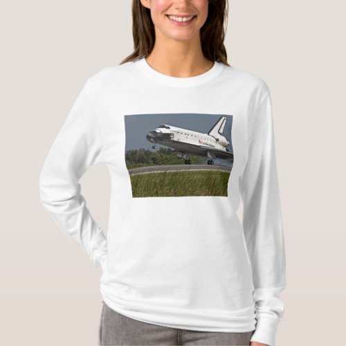 Shuttle Endeavour landing Kennedy Space Center T_Shirt