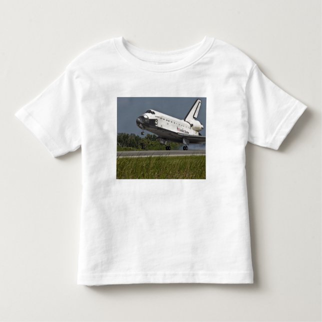Shuttle Endeavour landing Kennedy Space Center Toddler T-shirt (Front)