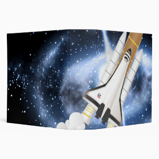 Shuttle launch! 3 ring binder