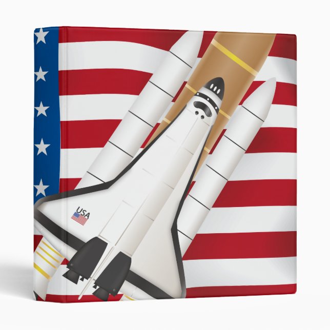 Shuttle launch! binder (Front/Spine)